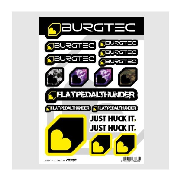burgtec sticker a4 882a27