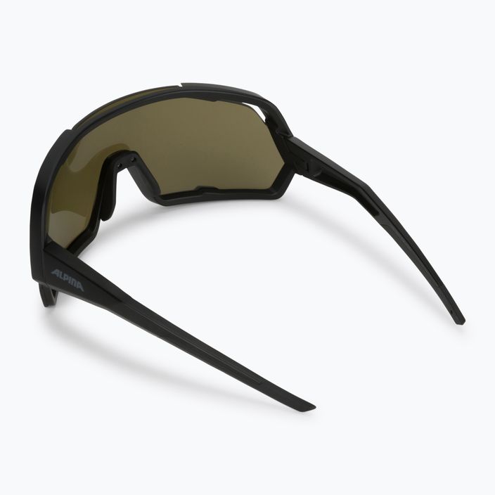 ochelari de protec ie pentru bicicleta alpina rocket q lite black matt silver mirror 410162