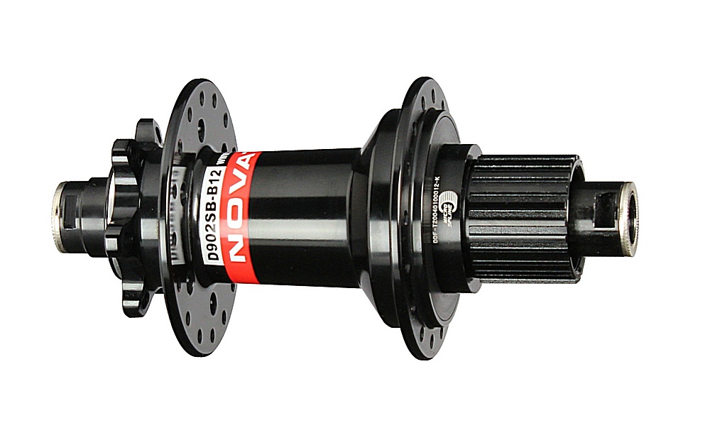 ★ ユーティリティ B.M.G.A B25 B22 Super Novaace Butuc Spate NOVATEC D902SB-B12-A4A-S11, Negru, 32H | Novatec