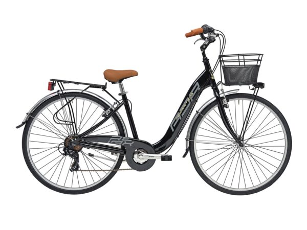 bicicleta adriatica relax 26 6v neagra 450mm