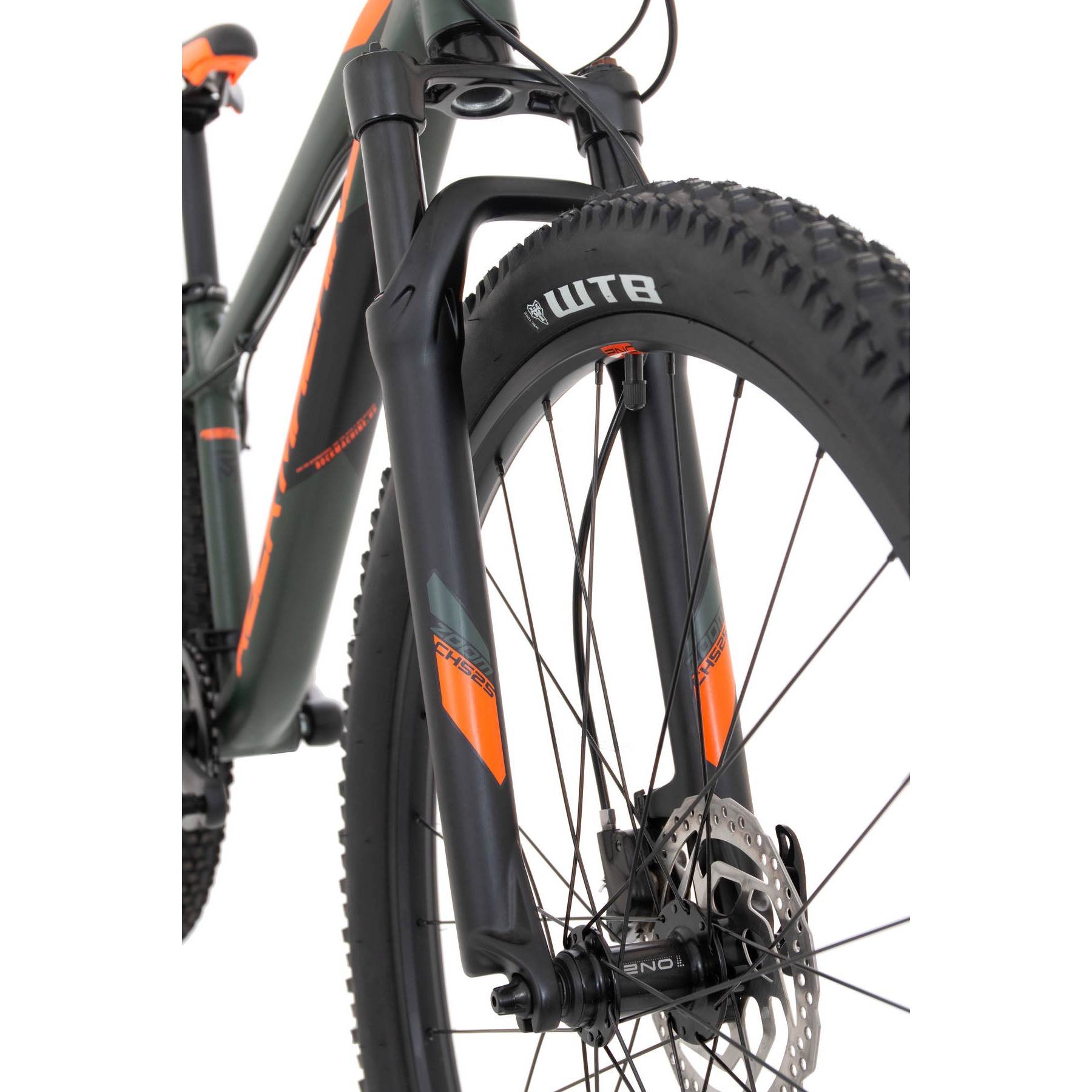 bicicleta rock machine blizz 27 hd 275 matte khaki neon orange black 15 s 1