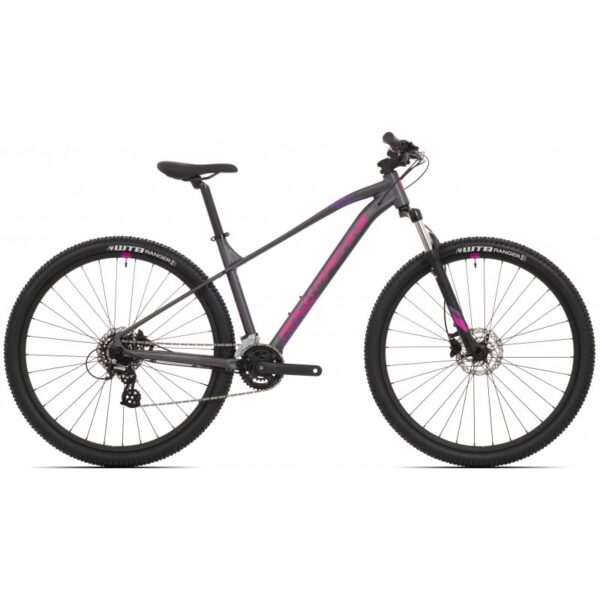 bicicleta rock machine catherine 10 29 29 matte anthracite pink violet 170 m
