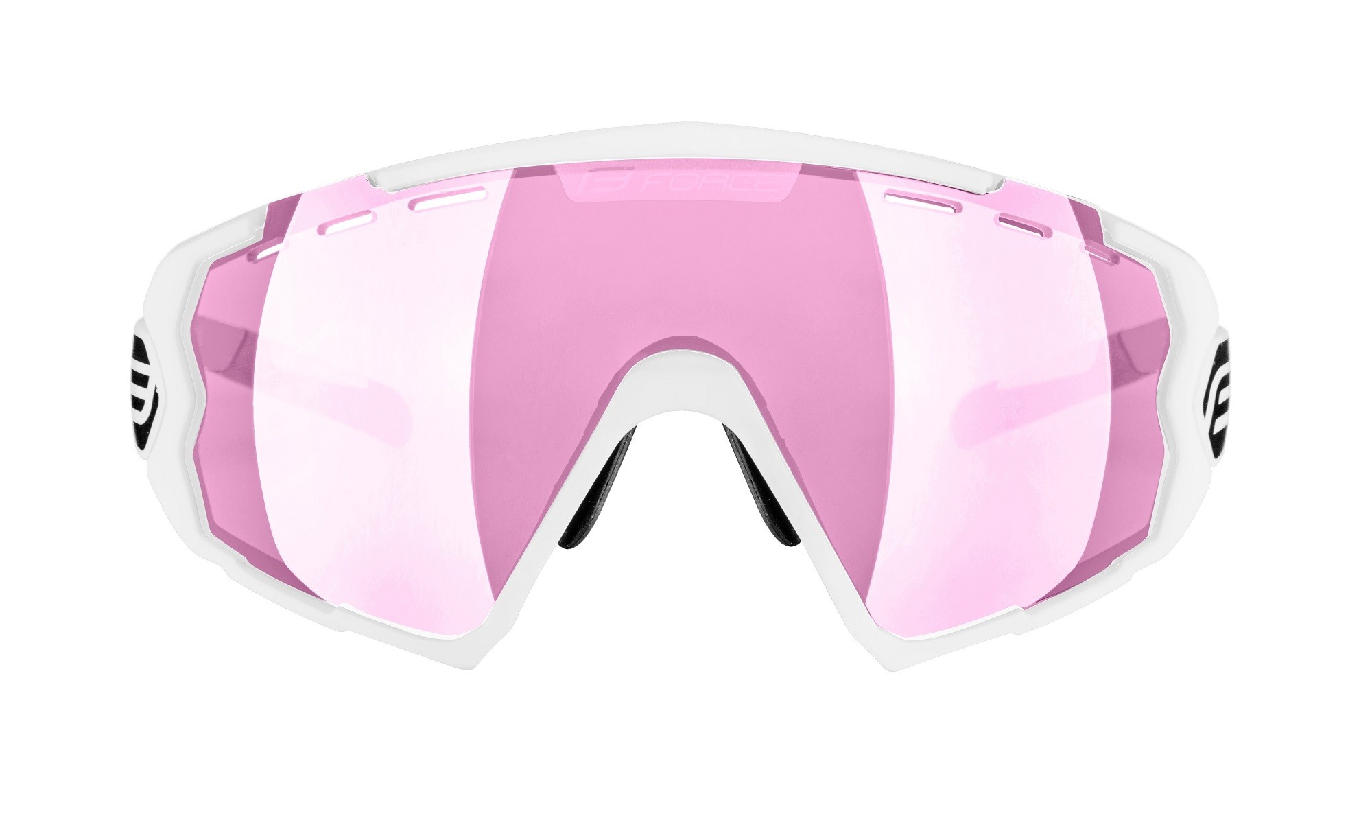ochelari force ombro lentila roz laser alb mat 1