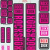 ROCKSHOX DECAL KIT (35M) (MAGENTA)