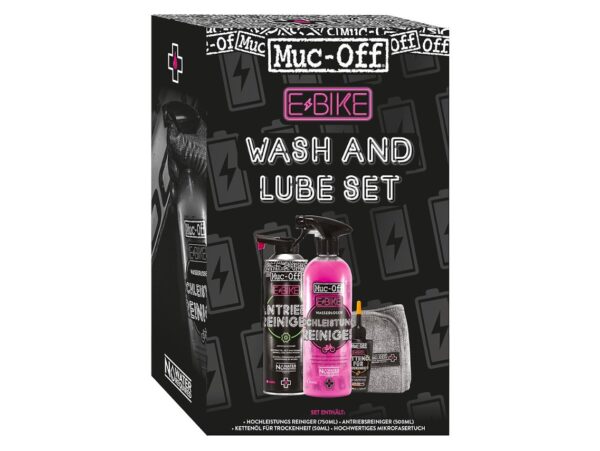 set muc off ebike wash and lube kit