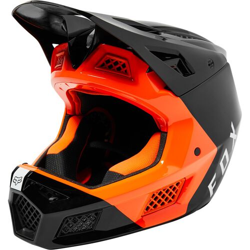 FOX Casca Rampage Pro Carbon MIPS Black Orange | Fox | PlanetBike.ro FOX Casca Rampage Pro Carbon MIPS Black Orange | Fox | PlanetBike.ro
