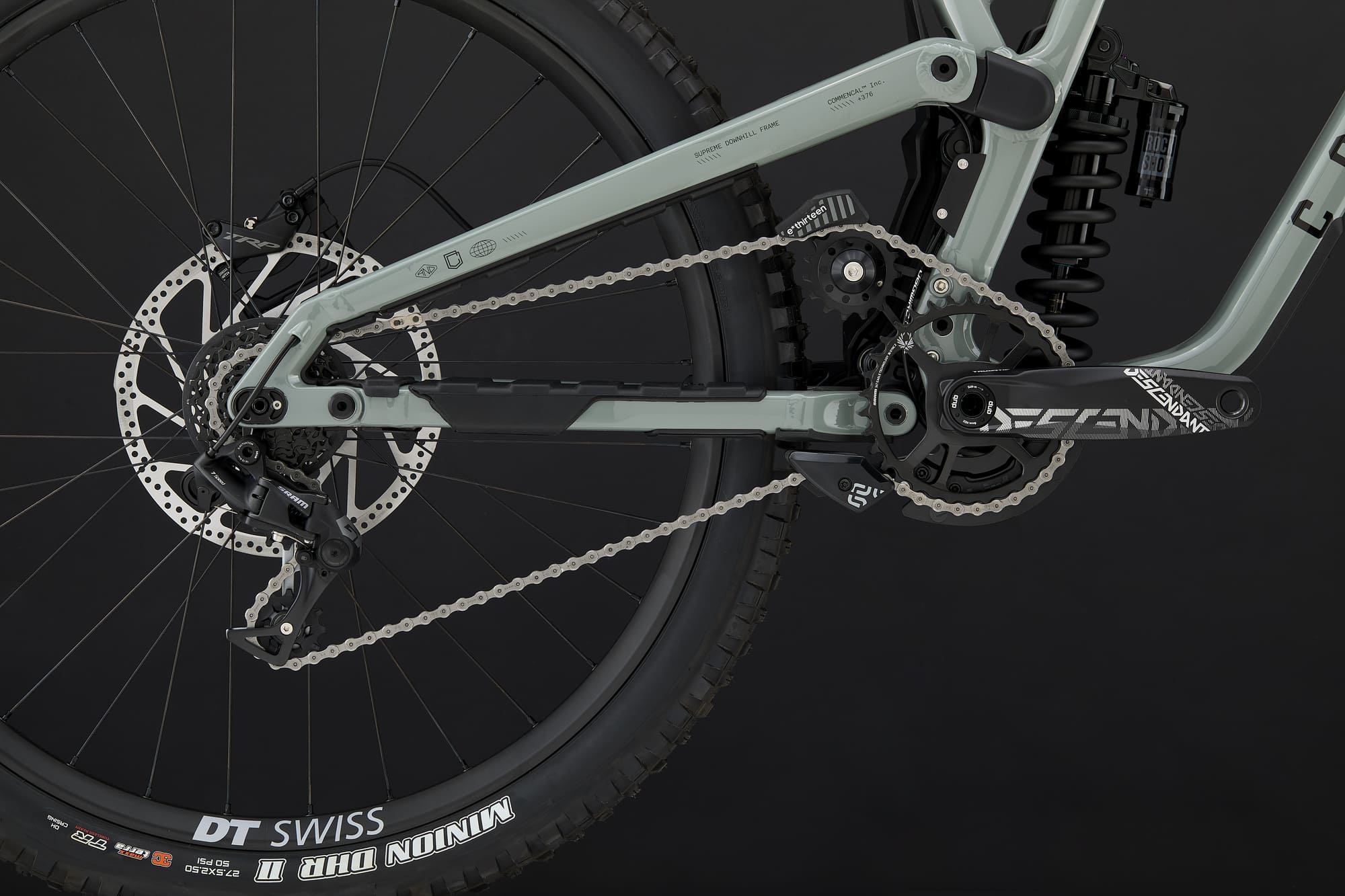 Commencal Bicicleta SUPREME DH V5 RIDE PYRITE GREY 2026