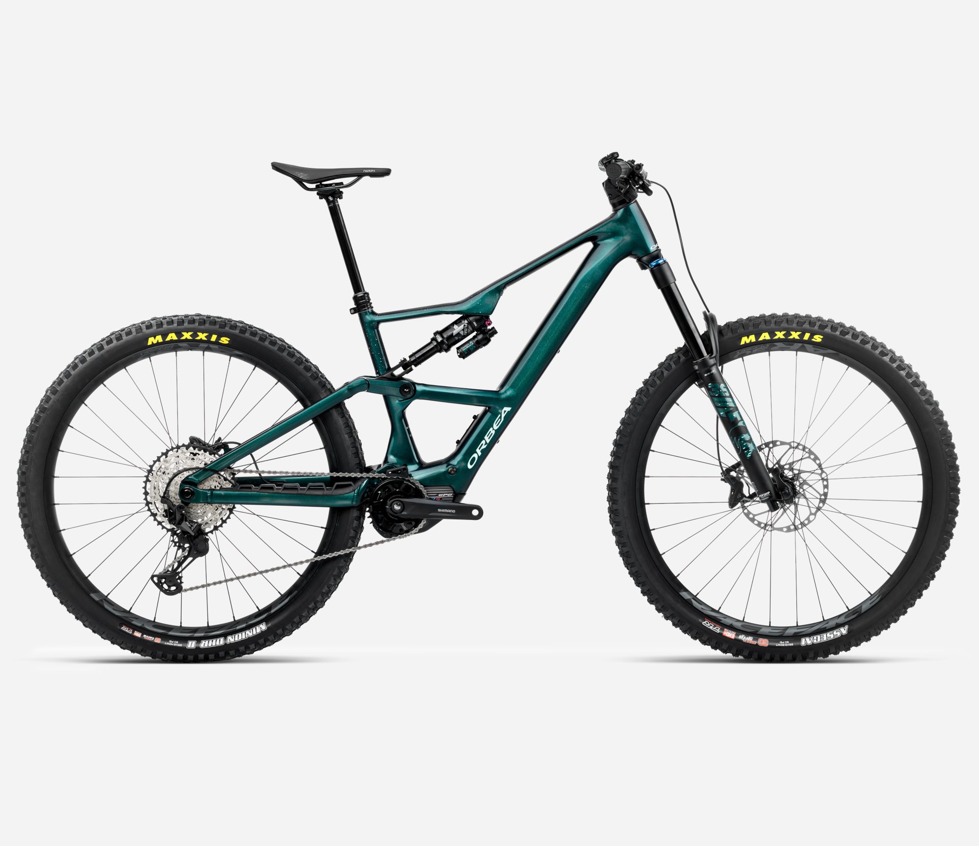 Orbea Bicicleta RISE LT H10 Escape Green - Splash Ice Green 2025