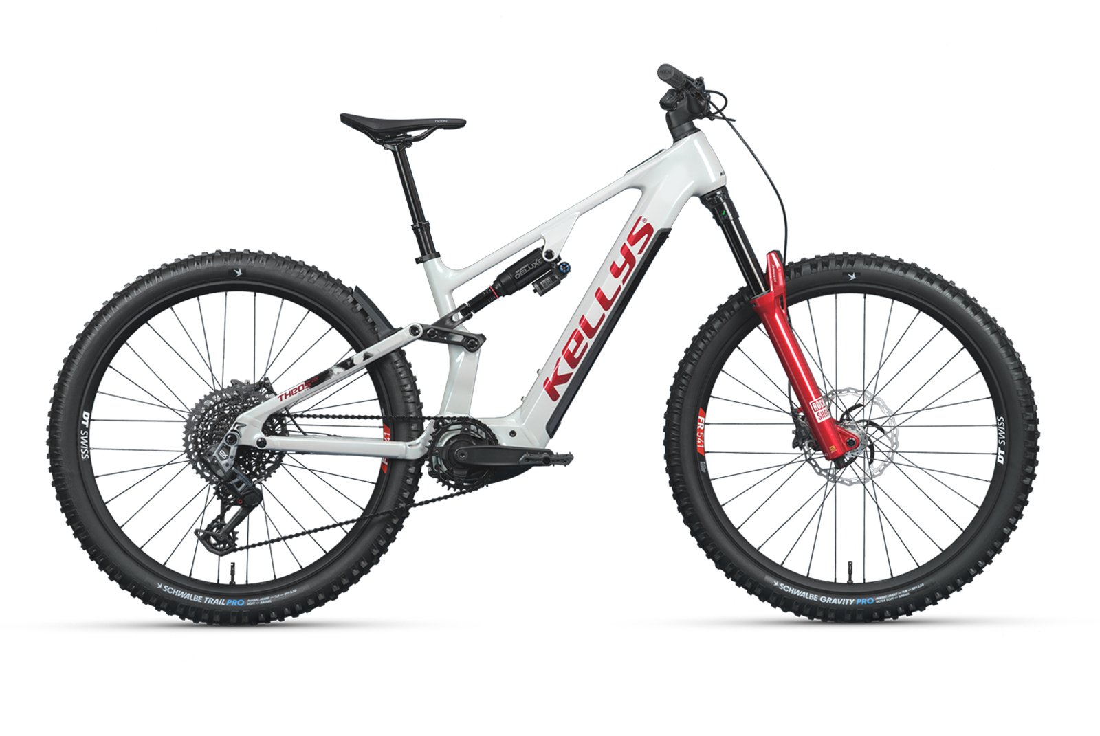 Kellys Theos AX90 White Fury cu motor AVINOX